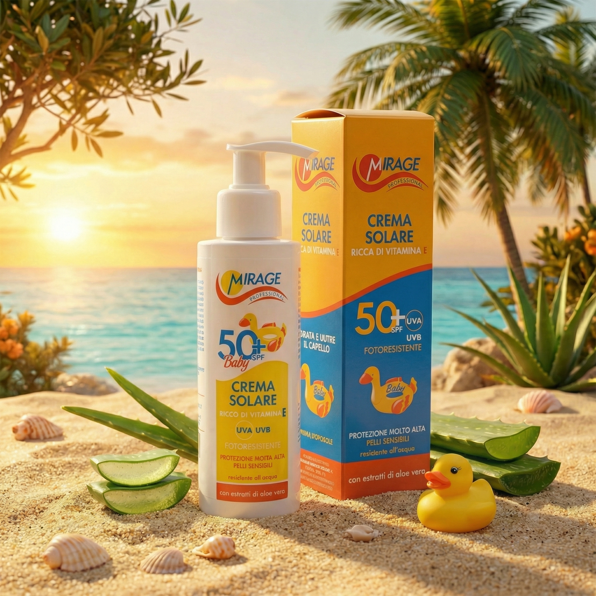 Mirage Professional – Crema Solare Baby SPF 50+